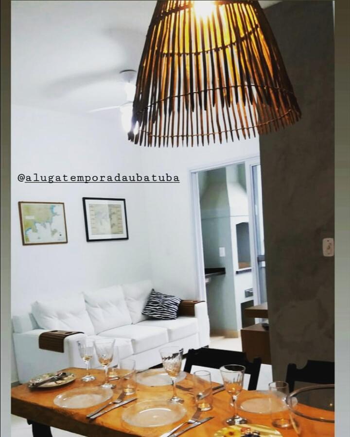 Apartamento Na Praia Apartment Ubatuba Bagian luar foto