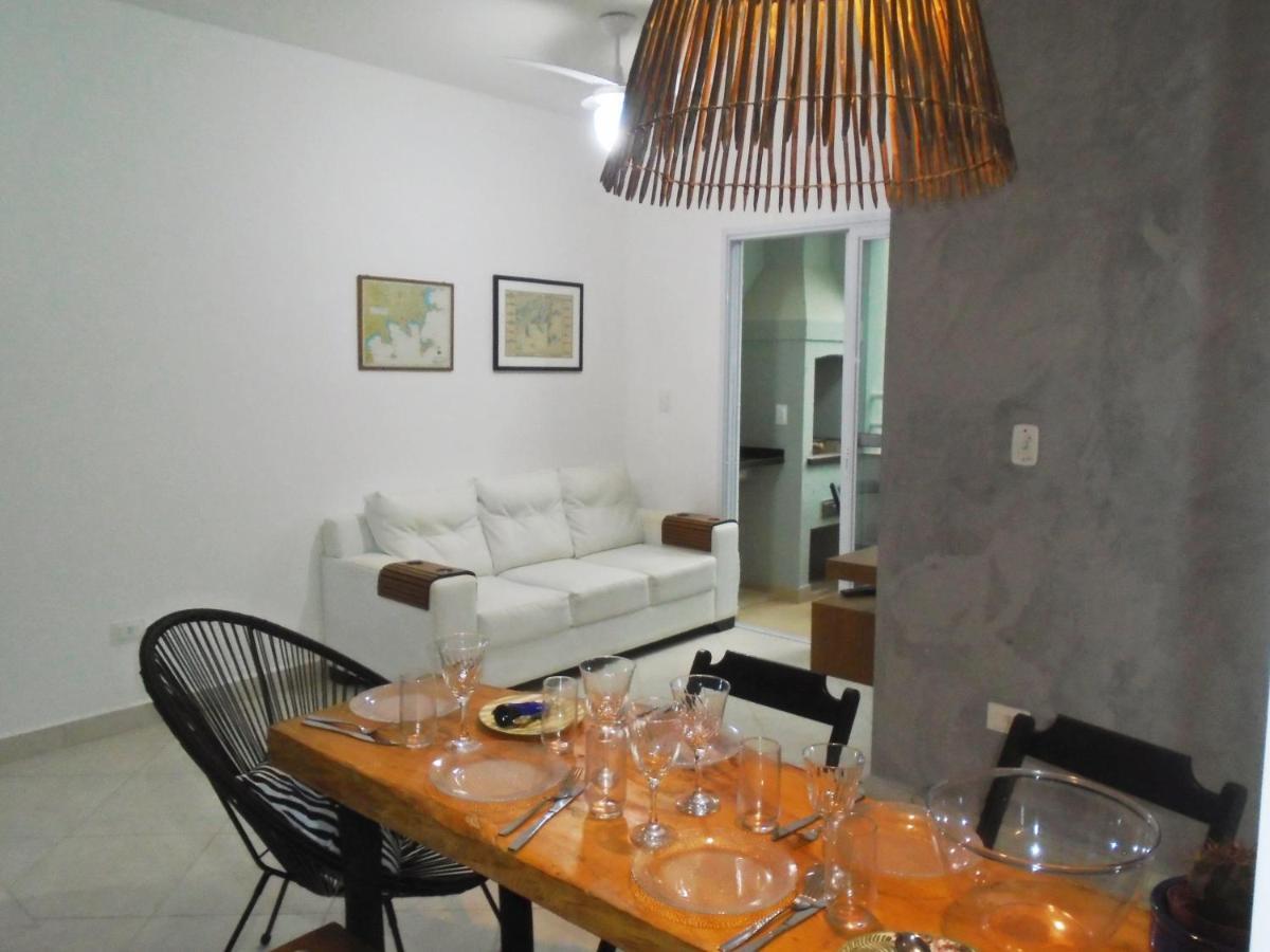 Apartamento Na Praia Apartment Ubatuba Bagian luar foto
